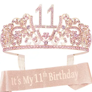 11th Birthday Gifts for Girls,11th Birthday Decorations for Girls,11th Birthday Party