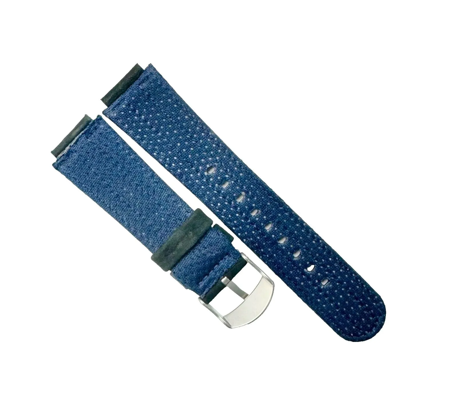 18x20mm new fabric watch band blue black color straight, soft (Best Quality)