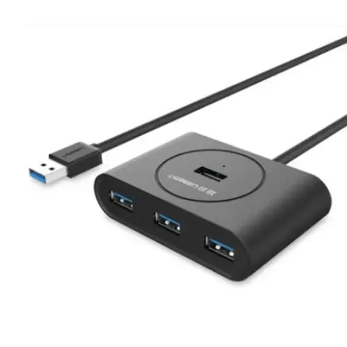 4 Port USB Hub 3.0 Station with OTG Extension Cable