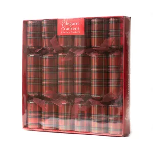 6pcs 12" Luxury  Buffalo plaid crackersl