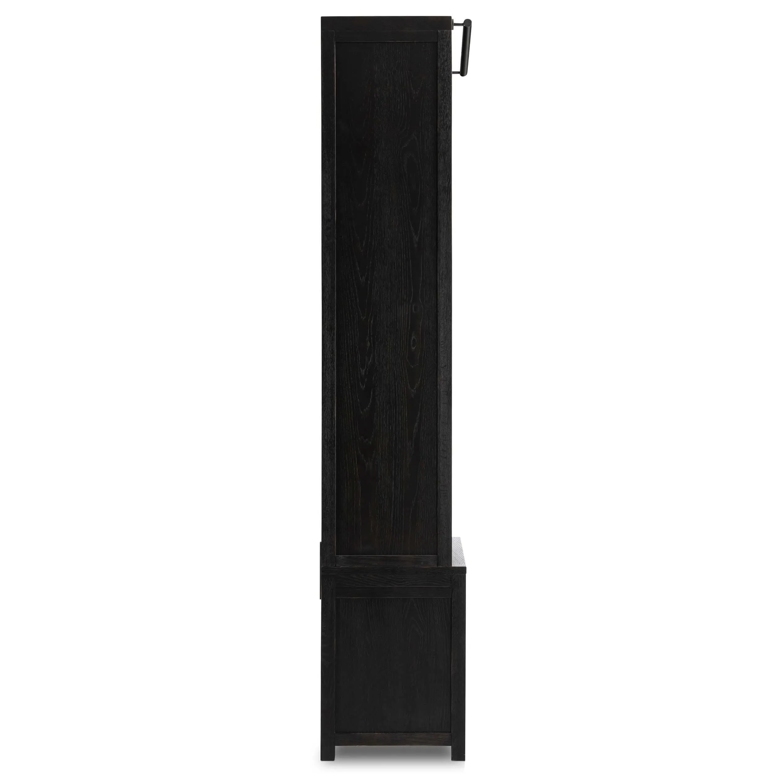 Admont Bookcase, Worn Black