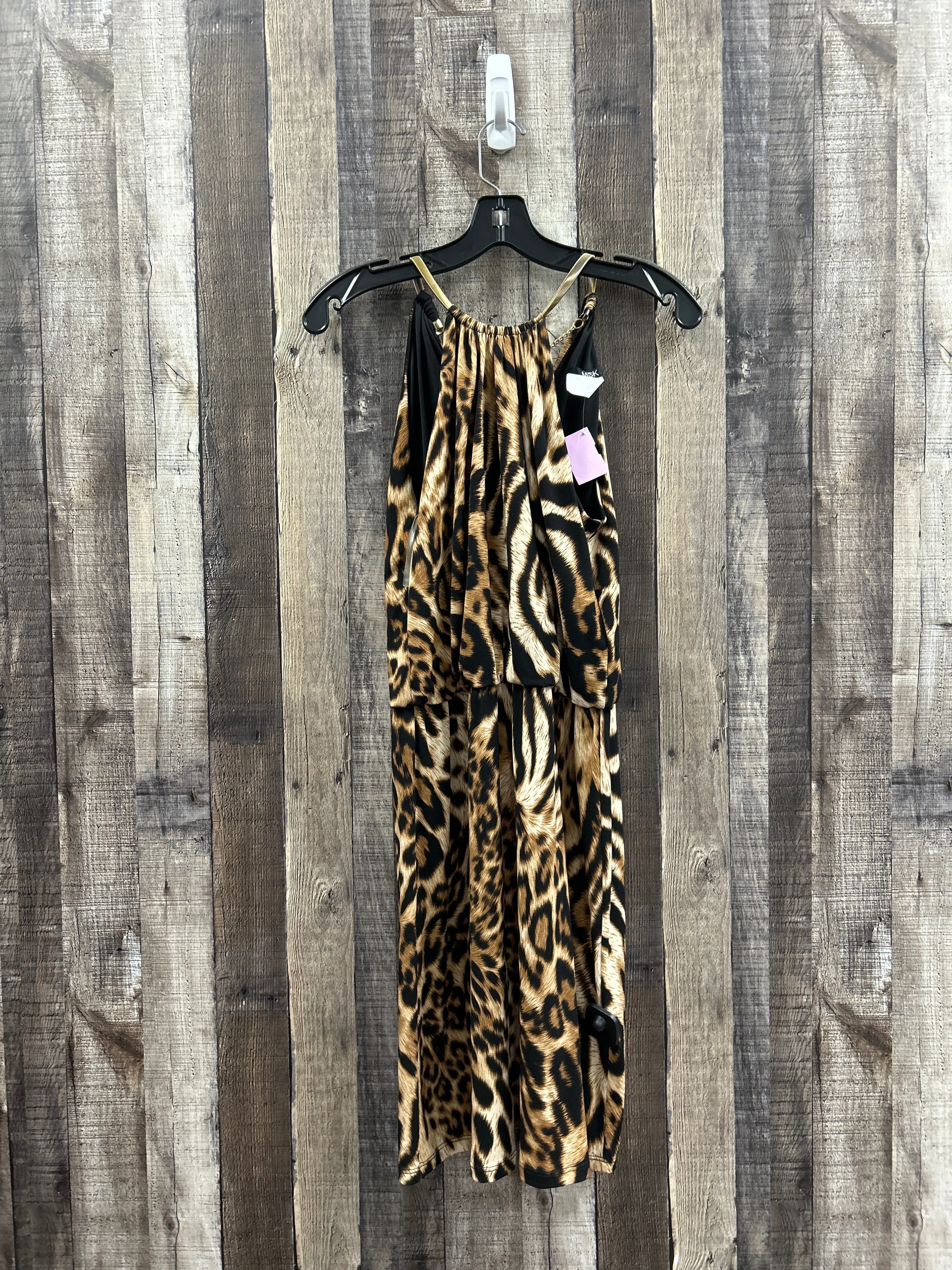 Animal Print Dress Party Short Msk, Size M