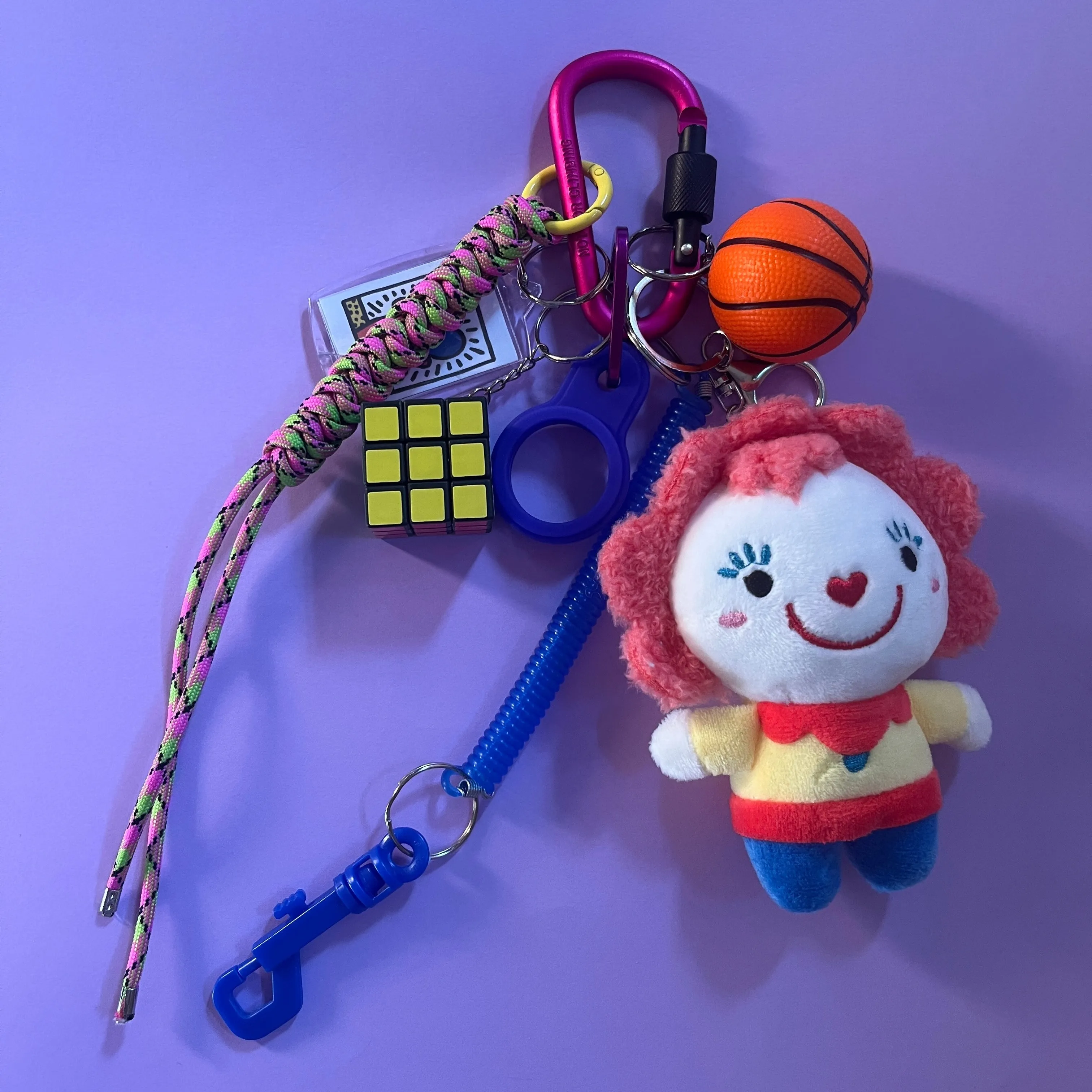 Bag charm clown 4