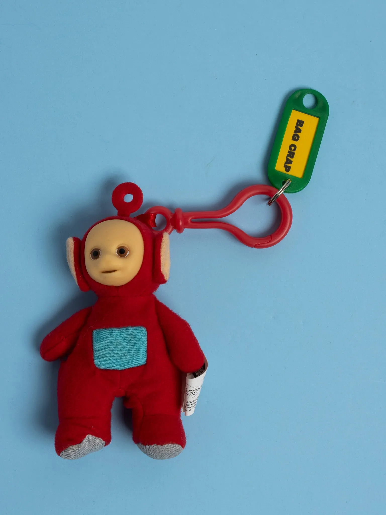 Bag Crap - Vintage 1999 Teletubbies Plush Bag Charms