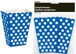 Blue Polka Dot Treat Boxes