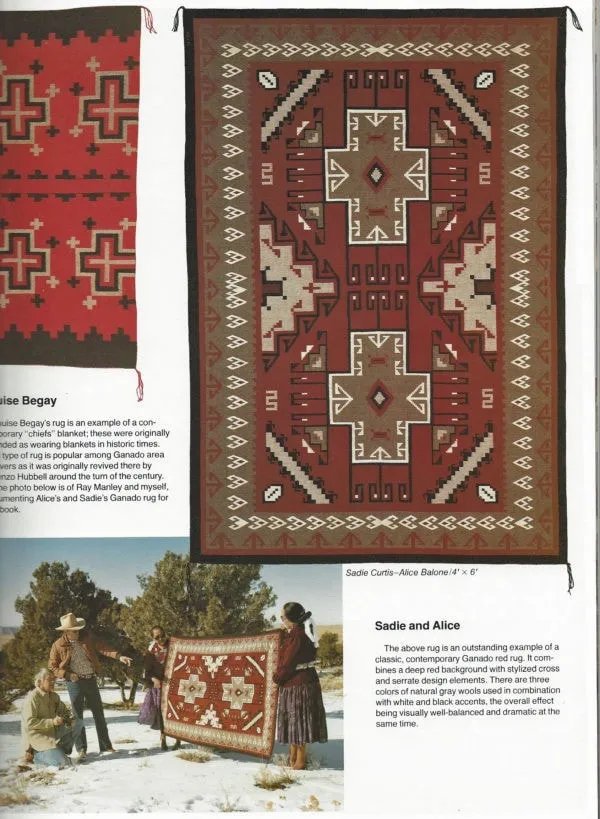 Book:  The Fine Art of Navajo Weaving