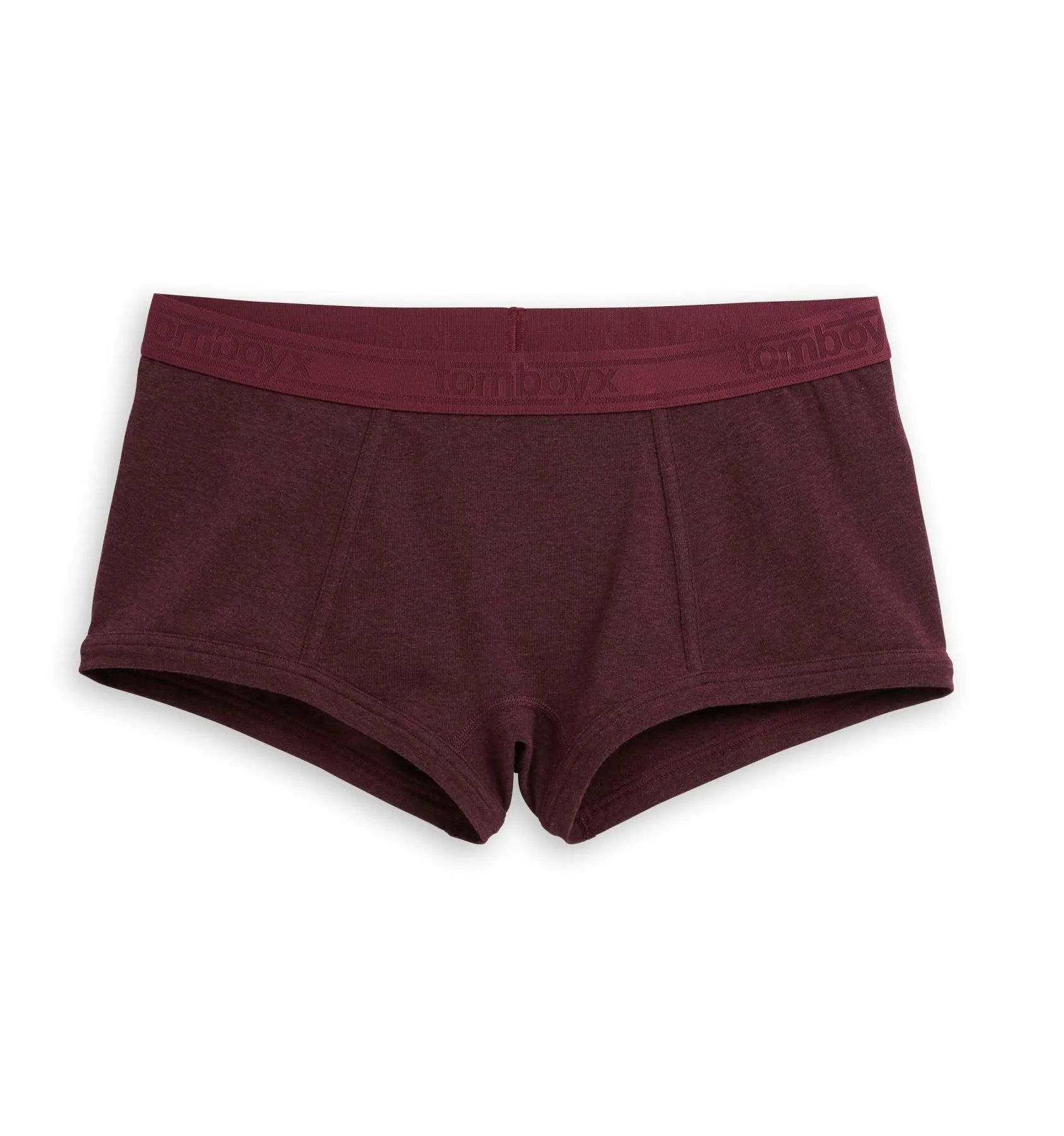 Boy Shorts - Black Cherry Heather