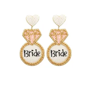 Bride Ring Earrings