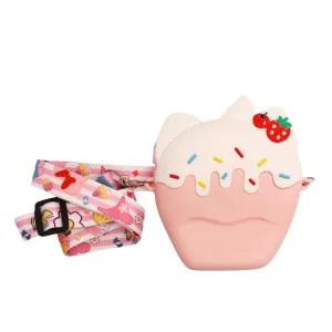 Cat Sundae Kawaii Purse