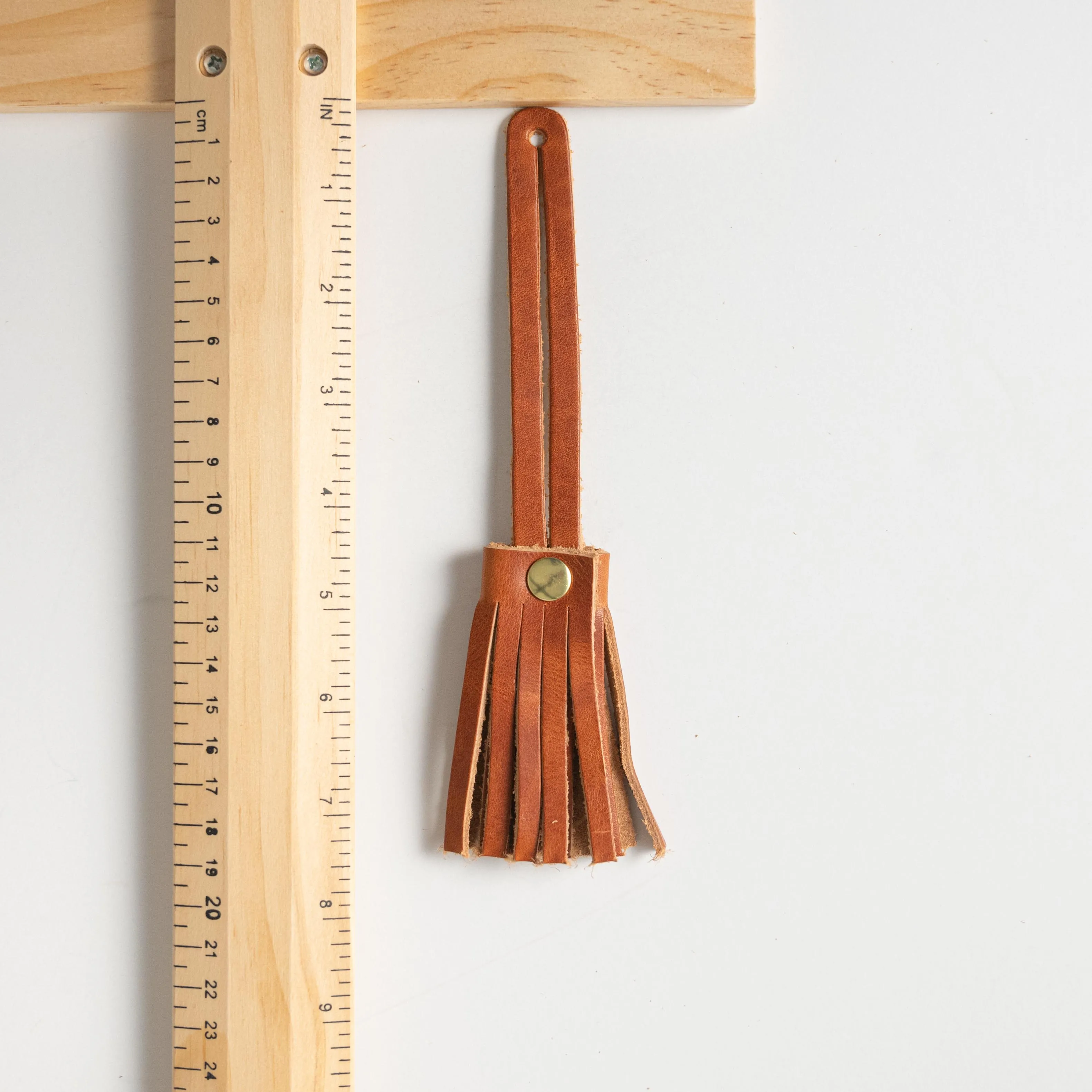 Cognac Cypress Mini Tassel