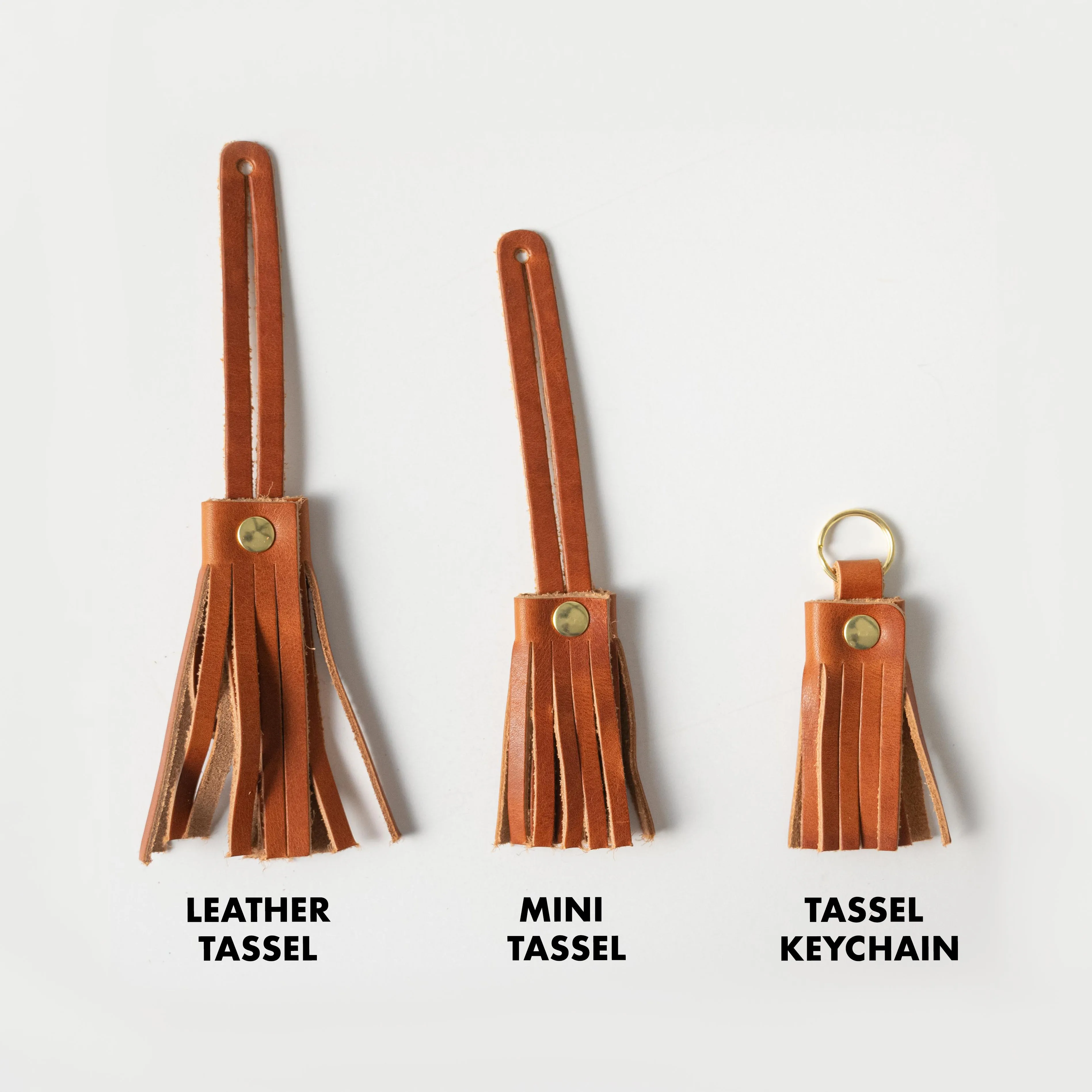 Cognac Cypress Mini Tassel