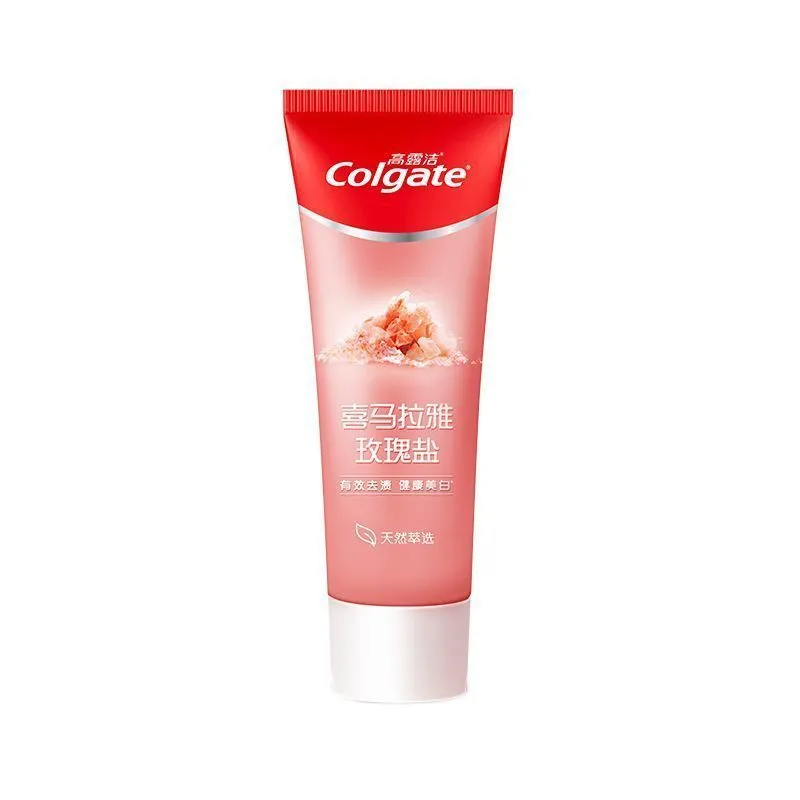 Colgate Toothpaste In Stock Natural Rose Salt Whitening Teeth Halitosis Remove Teeth Yellow Remove Teeth Stains Brightening And Fresh Breath