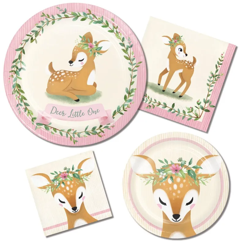 Deer Little One Dessert Napkins