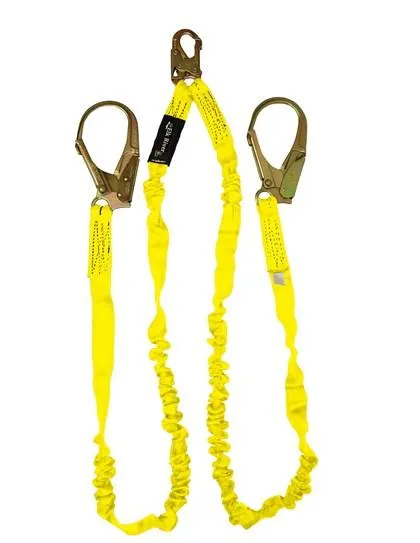 EA Lanyard - 4 or 6 ft. Single or Twin Leg, Flex Web, Select Connectors