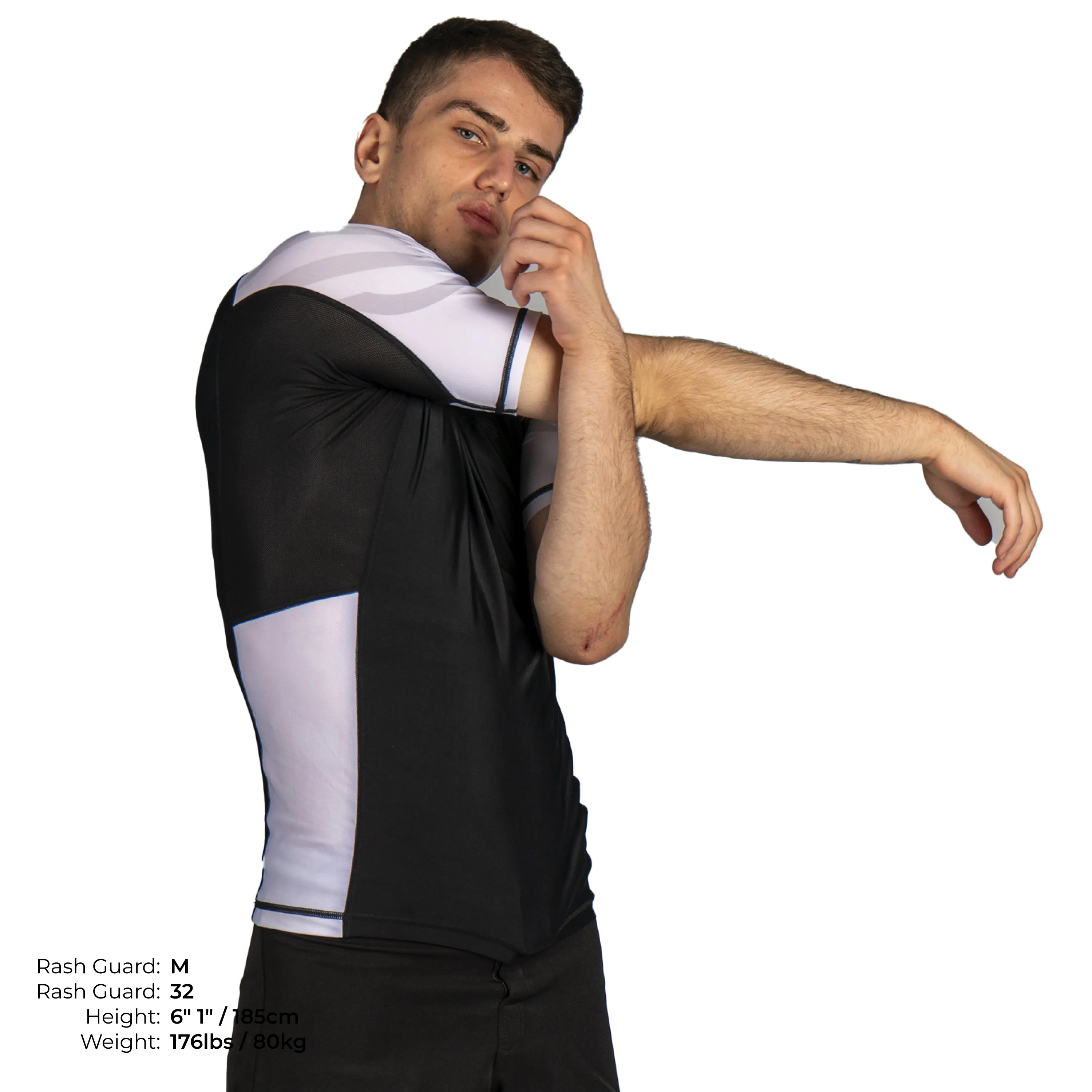 Essential Short Sleeve Compression Rash Guard