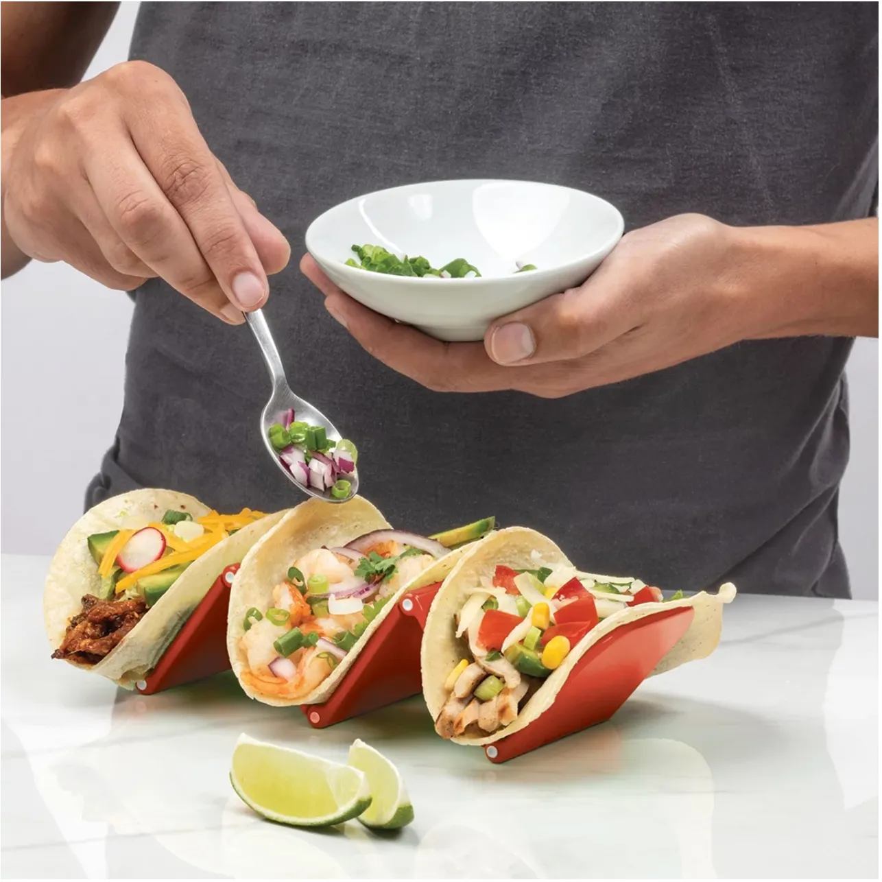 Folding Taco Holder