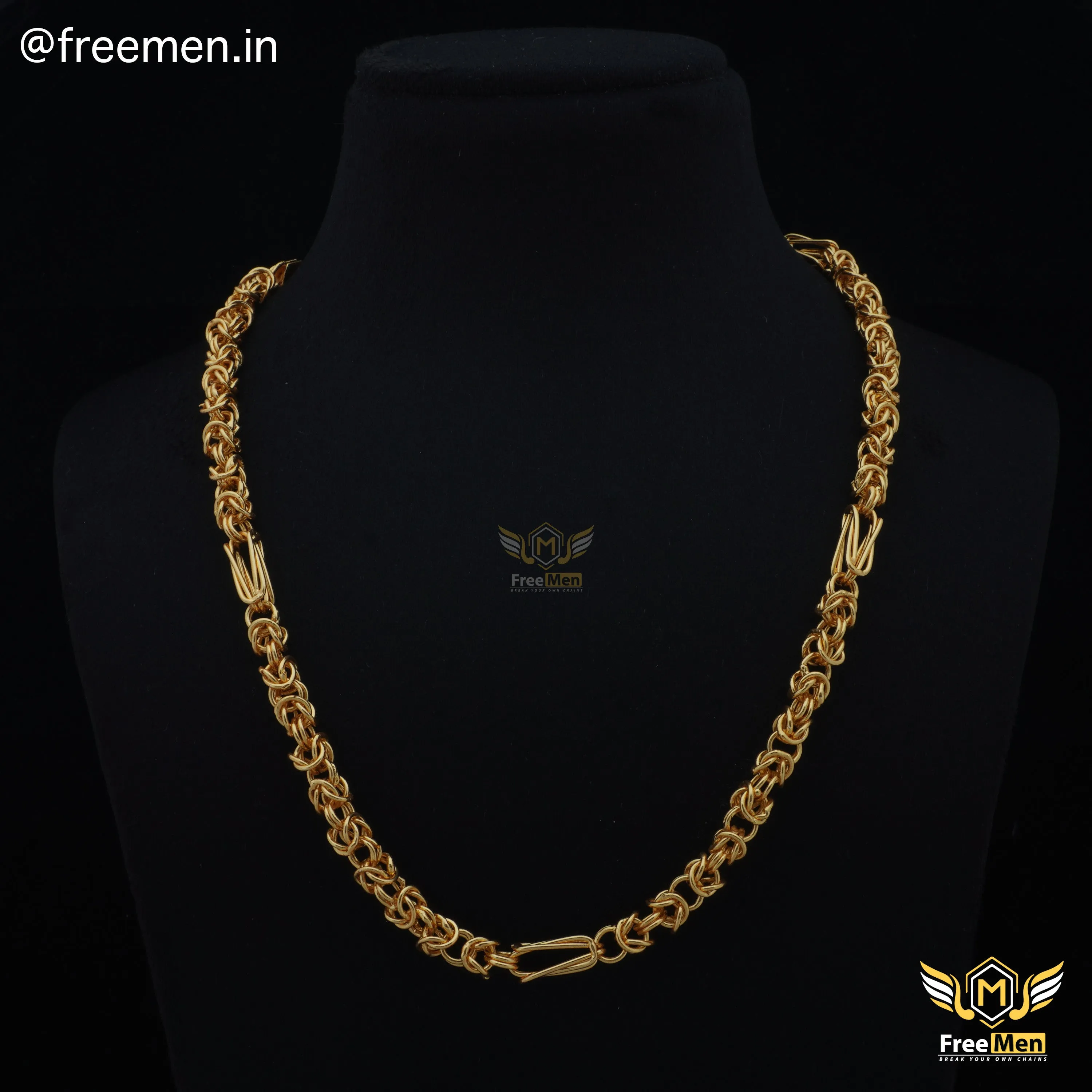 Freemen Designer plain chain for men