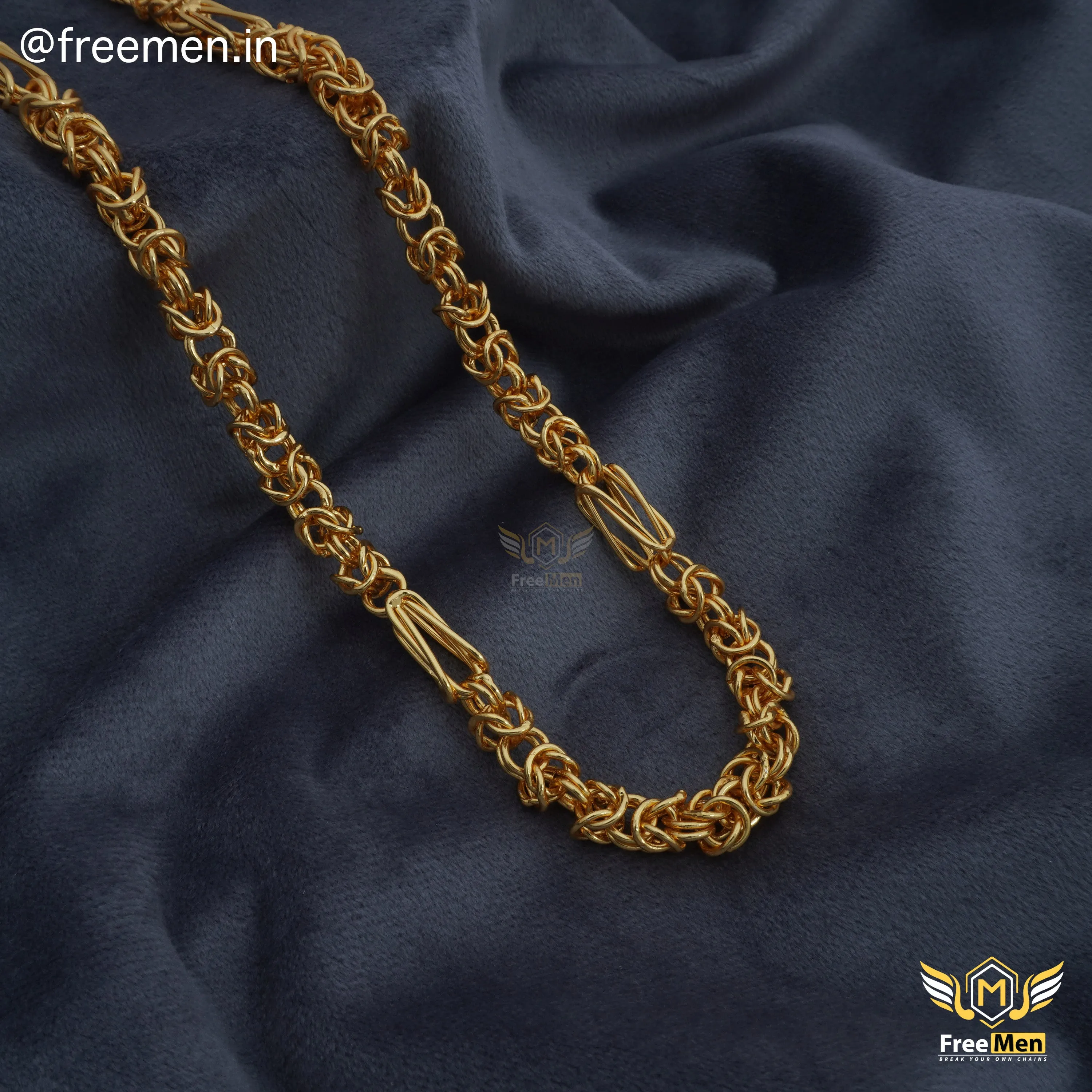 Freemen Designer plain chain for men