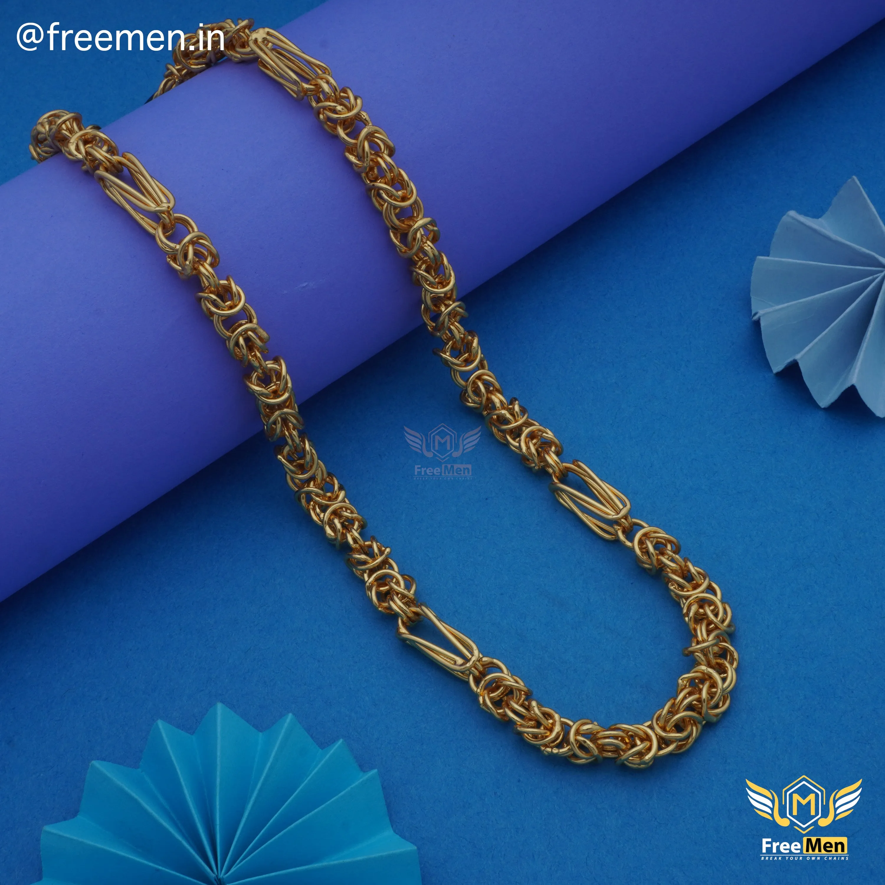 Freemen Designer plain chain for men