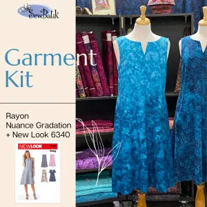 Garment Kit - New Look 6340 Dress - Rayon Nuance Gradation