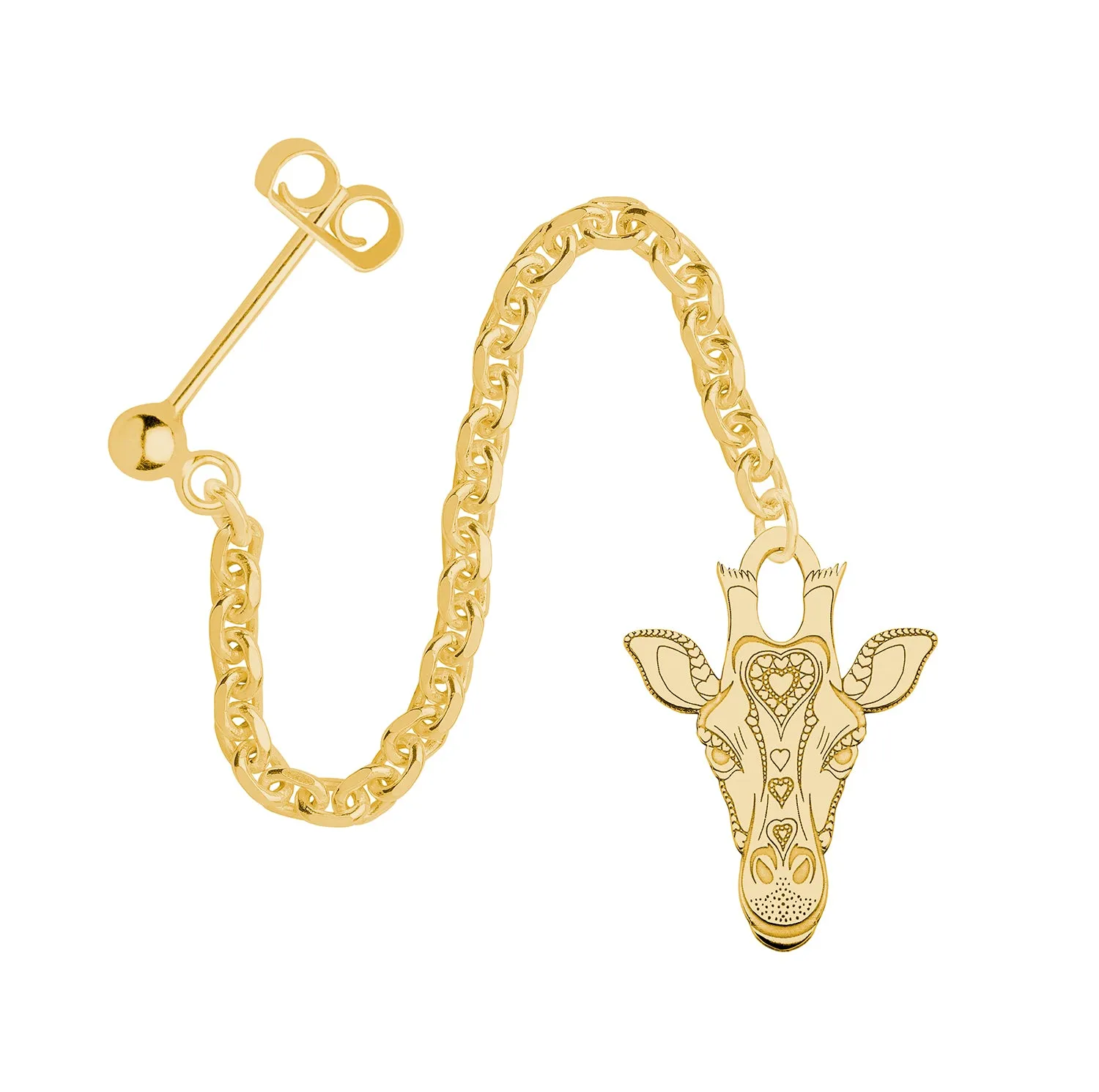 Giraffe Single Earring