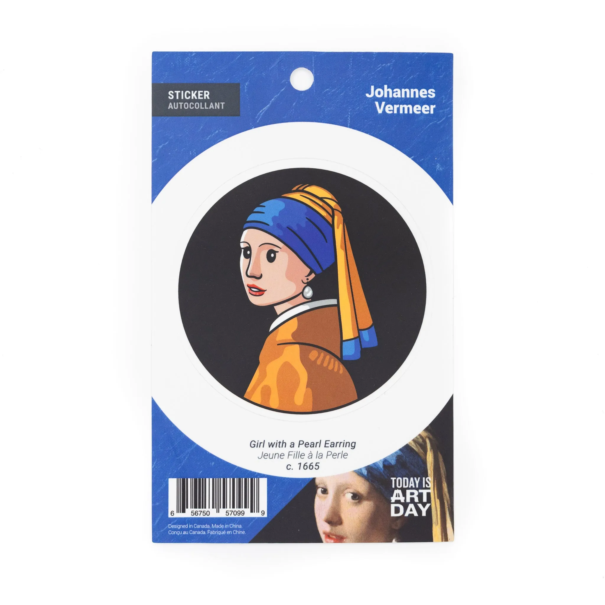 Girl with Pearl Earring - Sticker