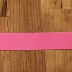 Hot Pink Cotton Ribbon with Satin Finish