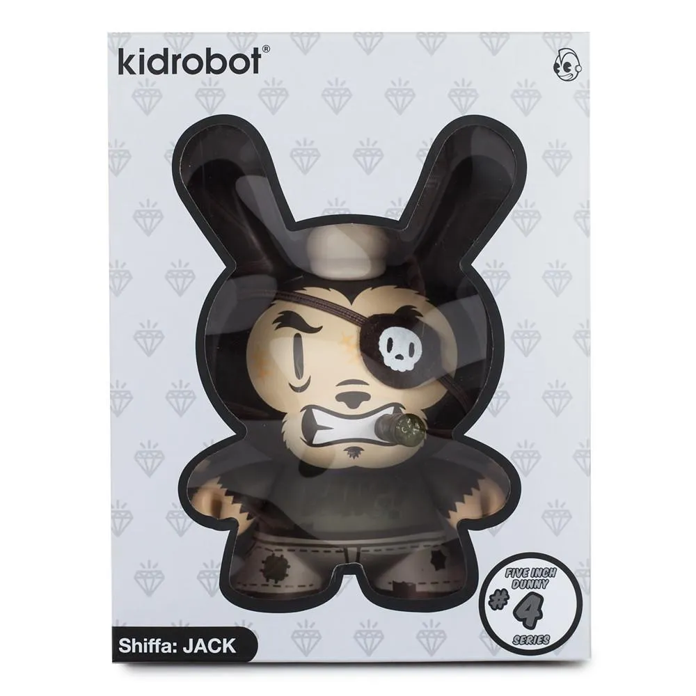 Kidrobot.com Exclusive Jack Sepia Tone 5" Dunny Art Figure by Shiffa