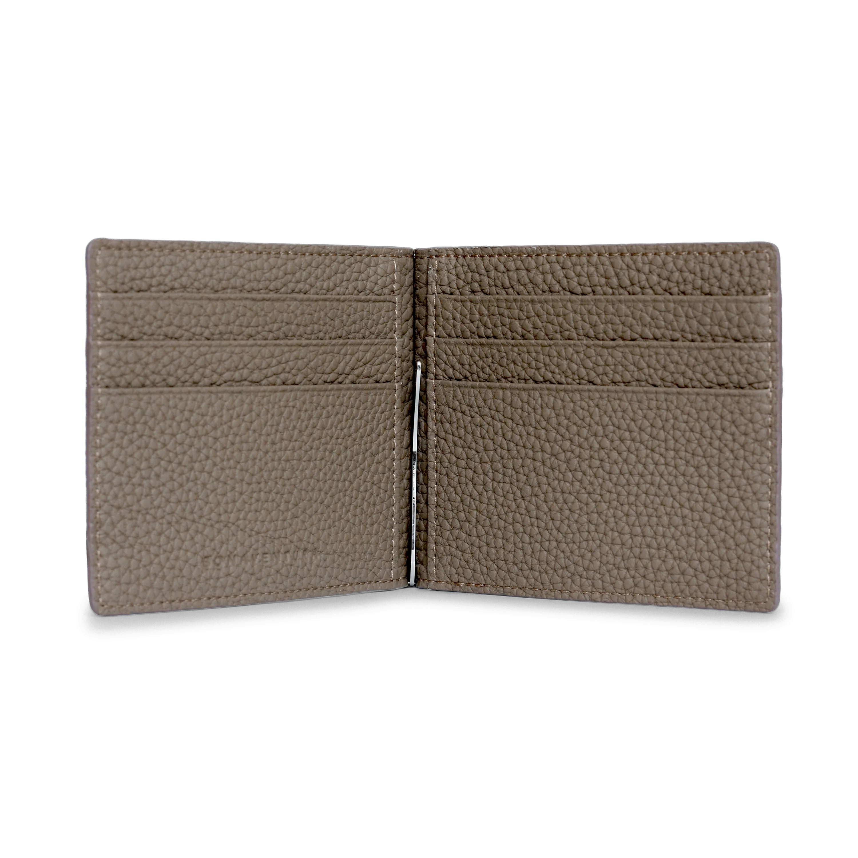 Men's Bi-Fold Wallet with Moneyclip