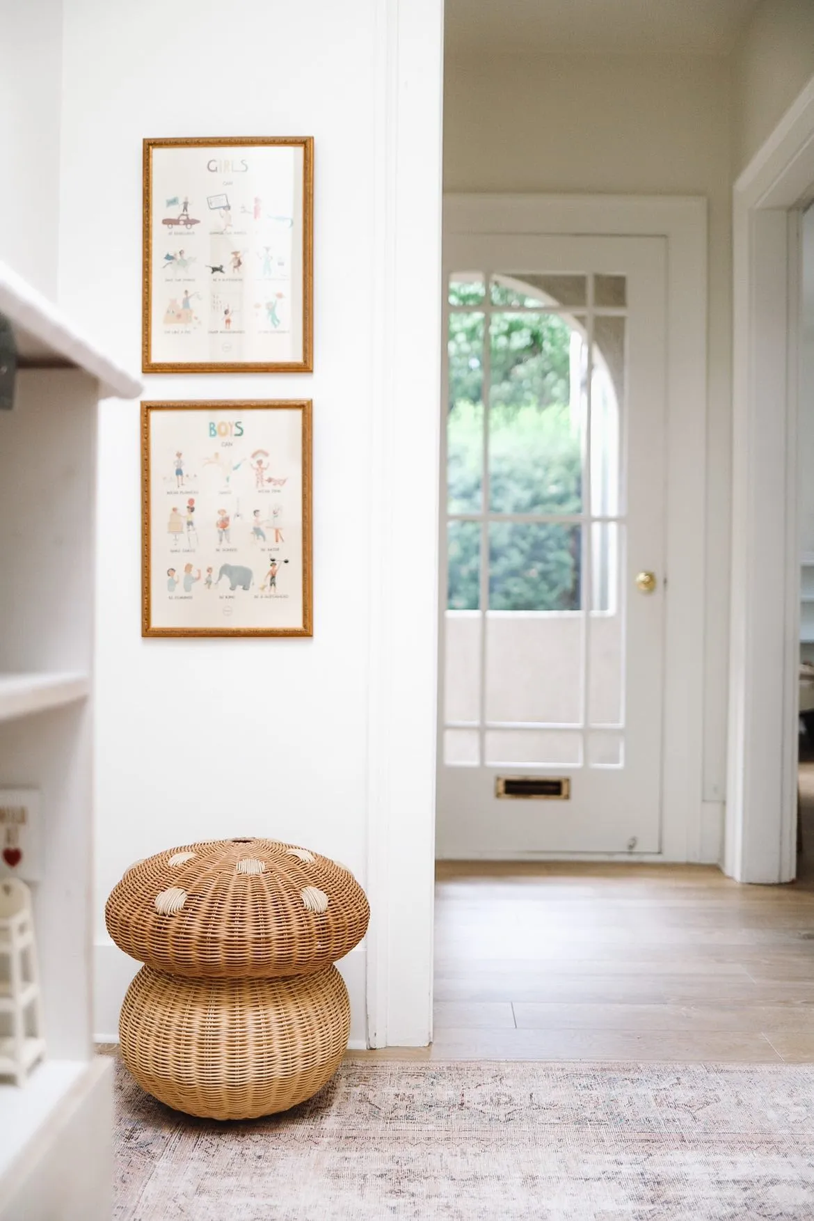 Mushroom Basket Storage | Natural by OYOY