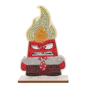 "Anger" Crystal Art Buddies Disney Series 4