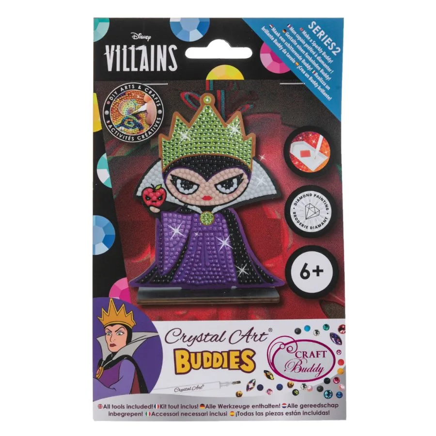 "Evil Queen" Crystal Art Buddies Disney Series 2