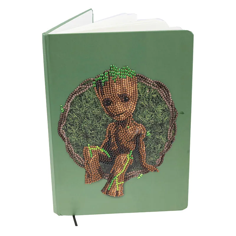 "Groot" MARVEL Crystal Art Notebook