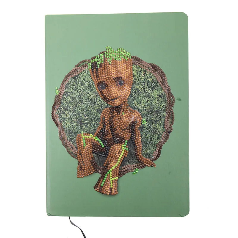 "Groot" MARVEL Crystal Art Notebook