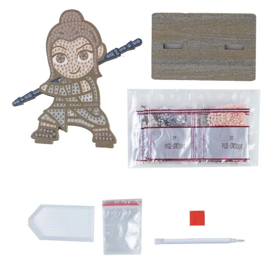 "Rey Skywalker" Crystal Art Buddy Star Wars Series 1