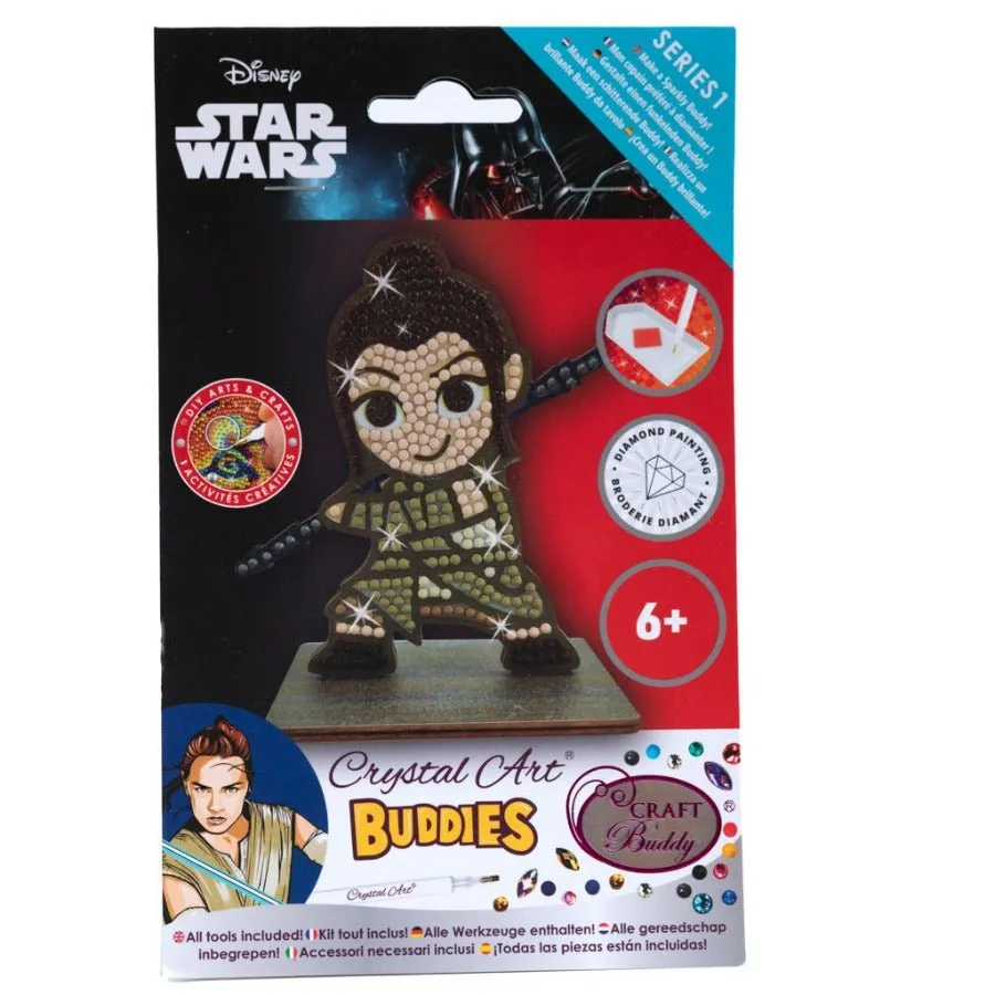 "Rey Skywalker" Crystal Art Buddy Star Wars Series 1