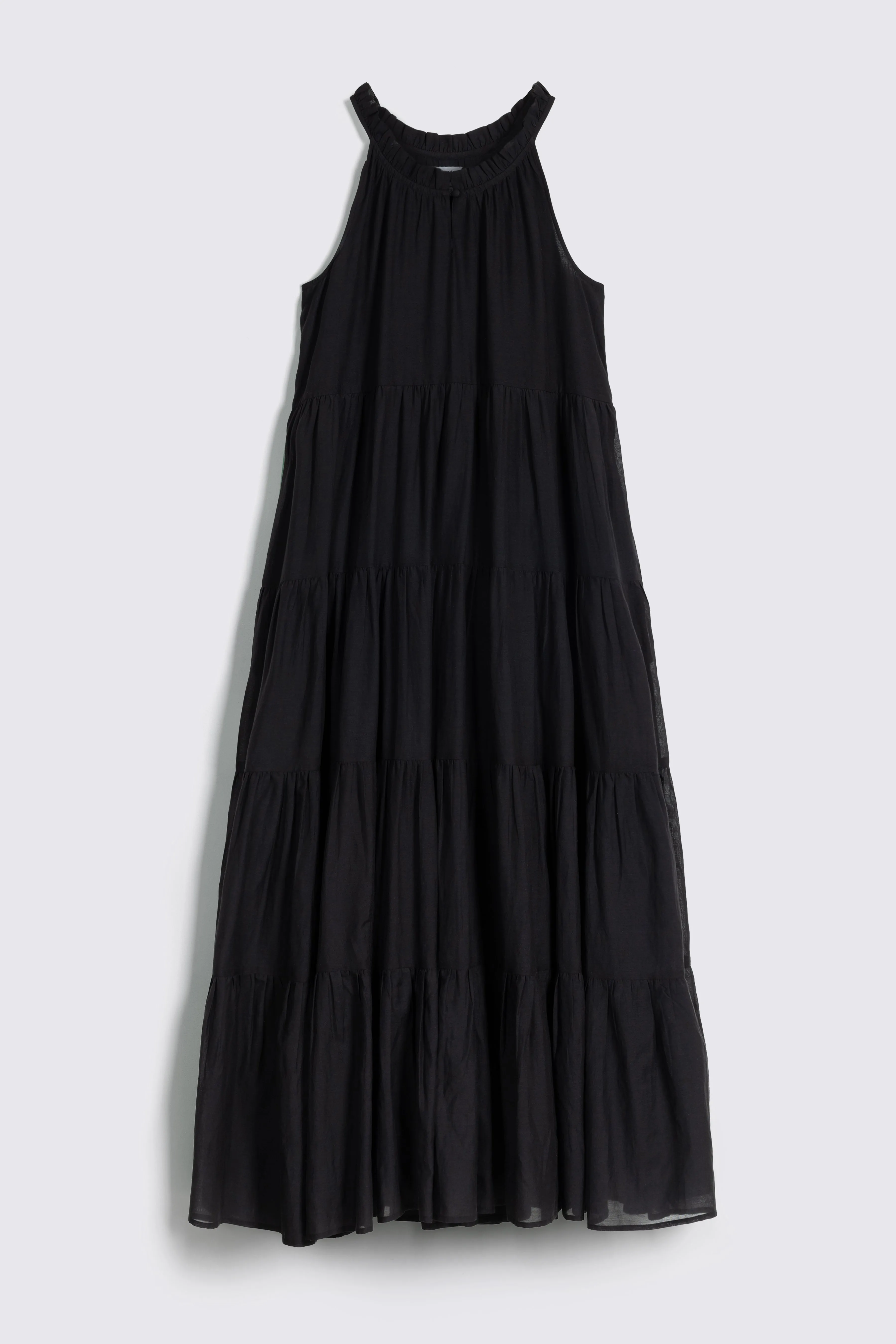 RUBY TIERED MAXI DRESS (BLACK)