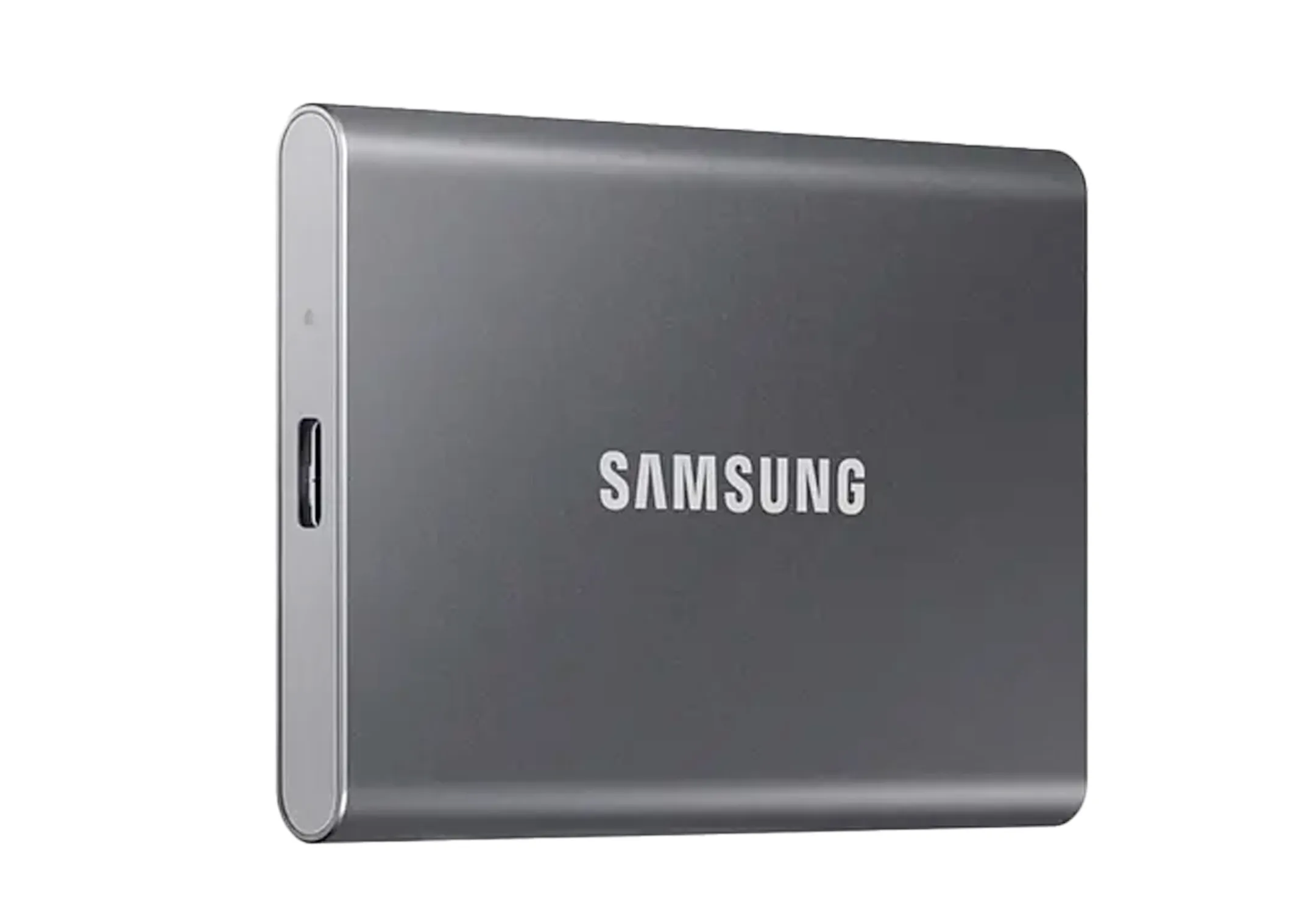 Samsung T7 - 1TB Portable Solid State Drive - Titan Gray