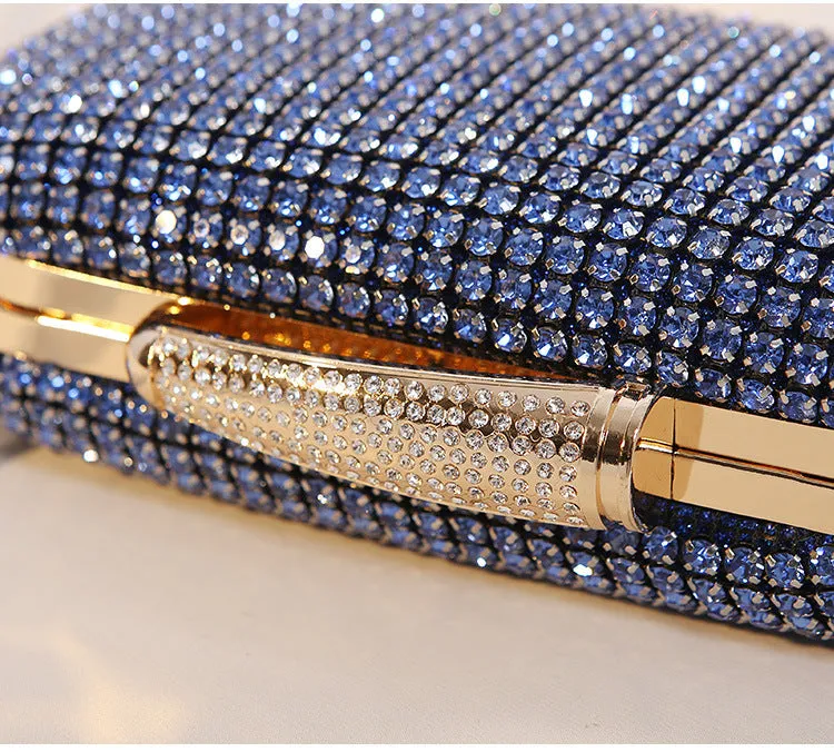 Sara Diamond Encrusted Clutch Bag