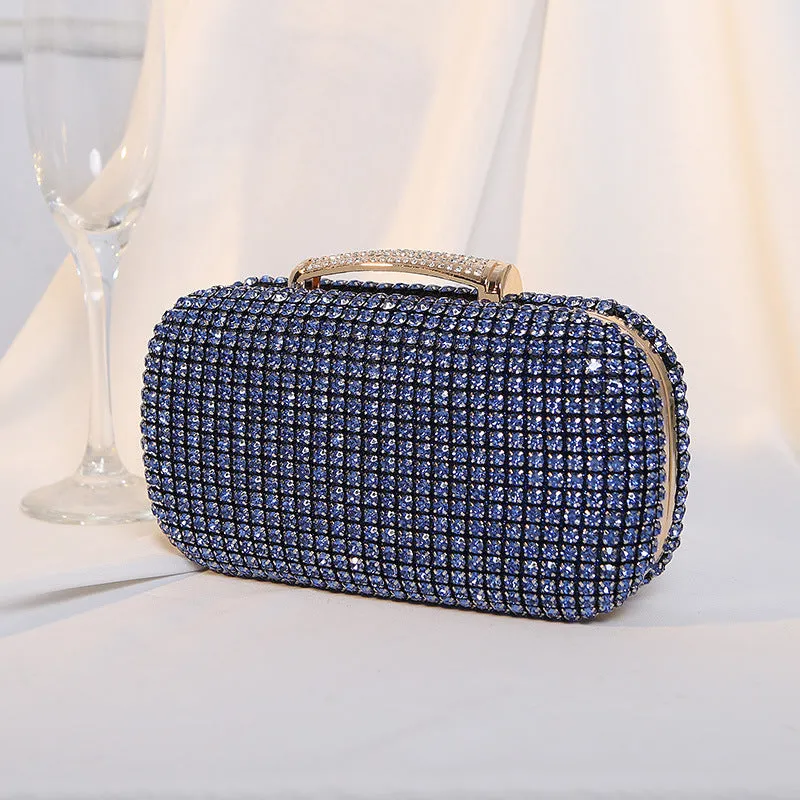 Sara Diamond Encrusted Clutch Bag