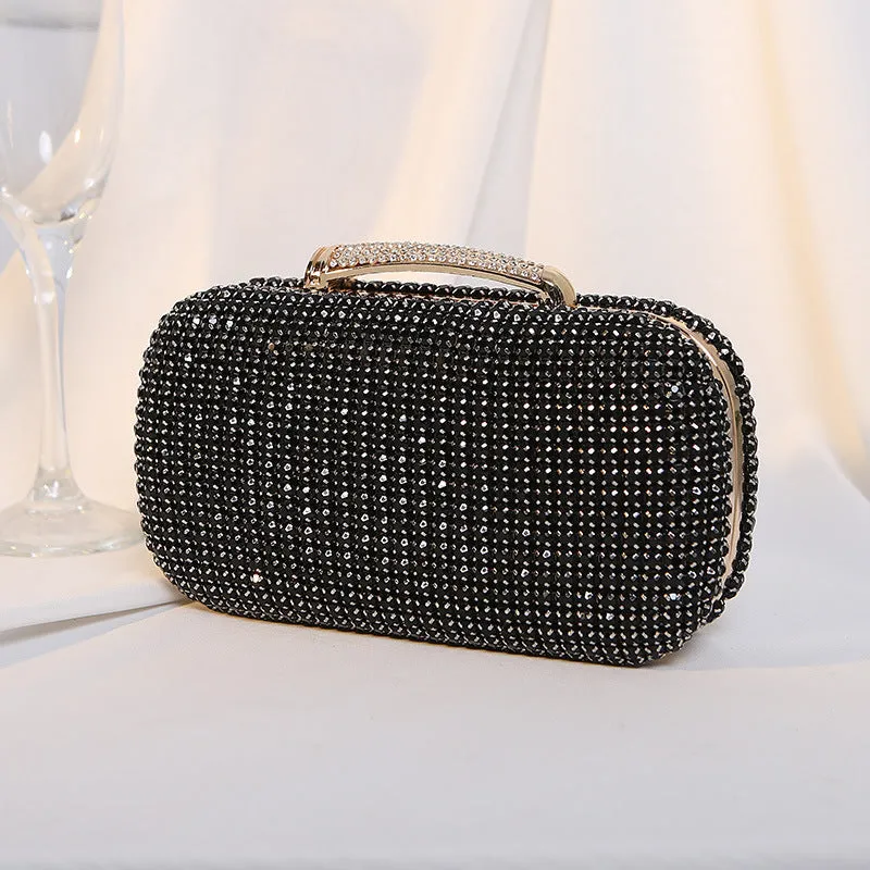 Sara Diamond Encrusted Clutch Bag