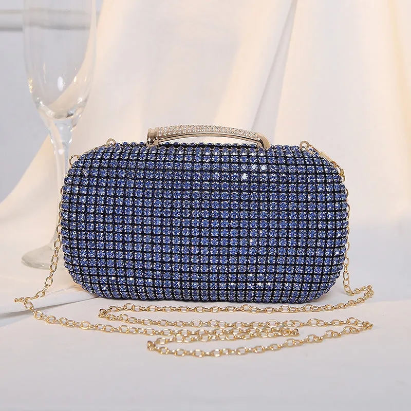 Sara Diamond Encrusted Clutch Bag