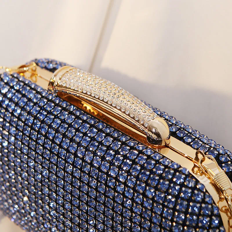 Sara Diamond Encrusted Clutch Bag