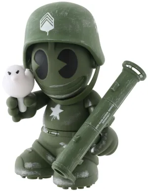 Sgt Robot Army Green 8" Vinyl Figure (Kidrobot 17)