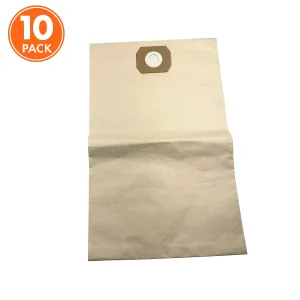 Sun Joe SWD-16GB-10PK Universal Replacement Paper Filter Bag for SWD16000 Wet / Dry Vacuum and Others | 10 Pack