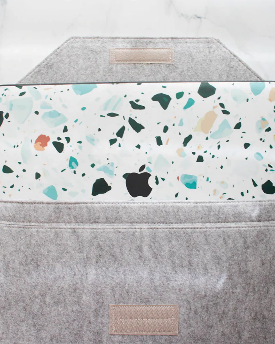 Terrazzo Macbook Case Bundle