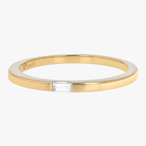 The Single Baguette Ring