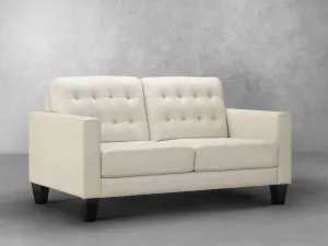 Tova Leather Loveseat