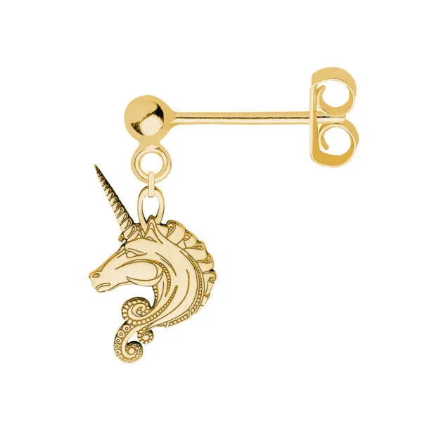 Unicorn Single Earring