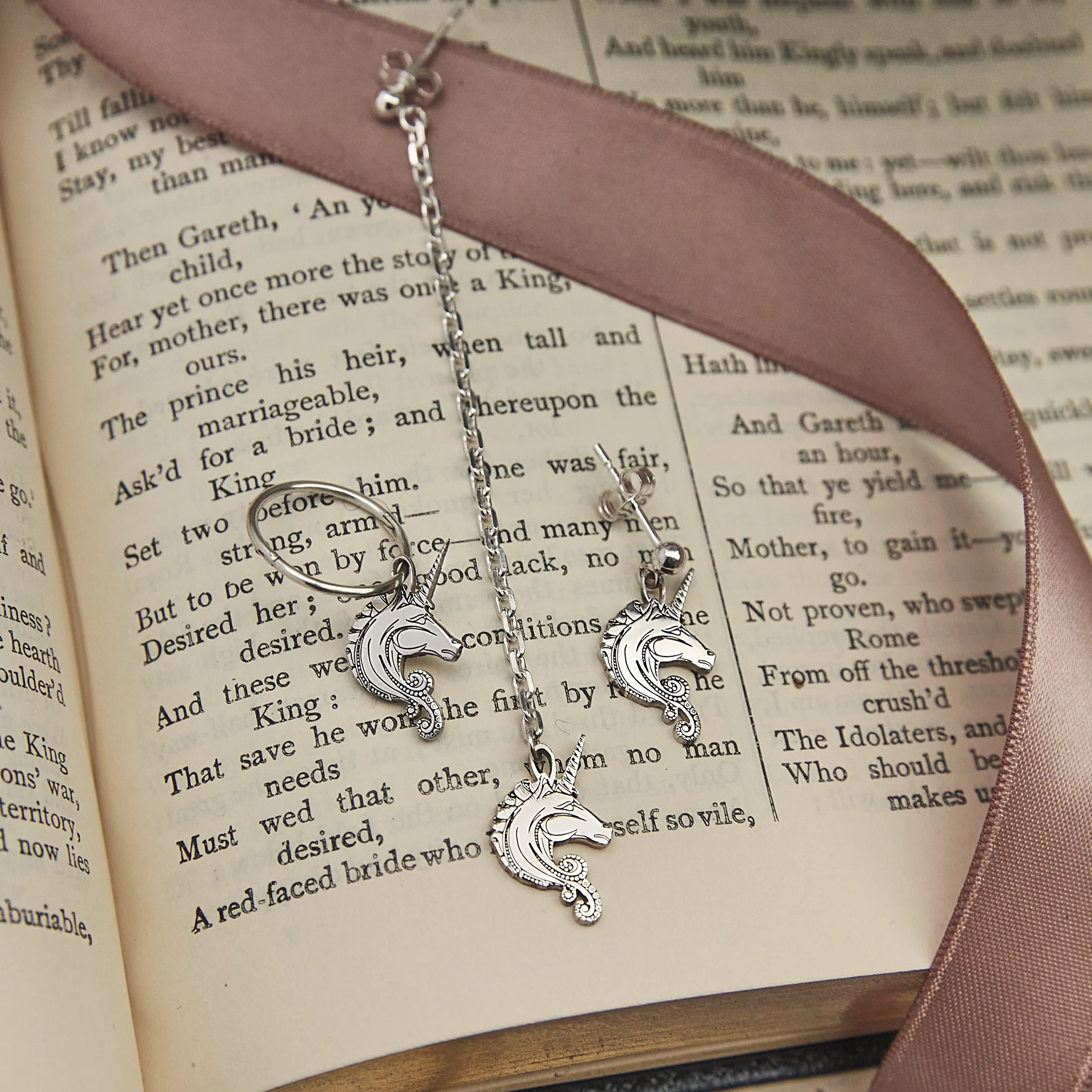 Unicorn Single Earring